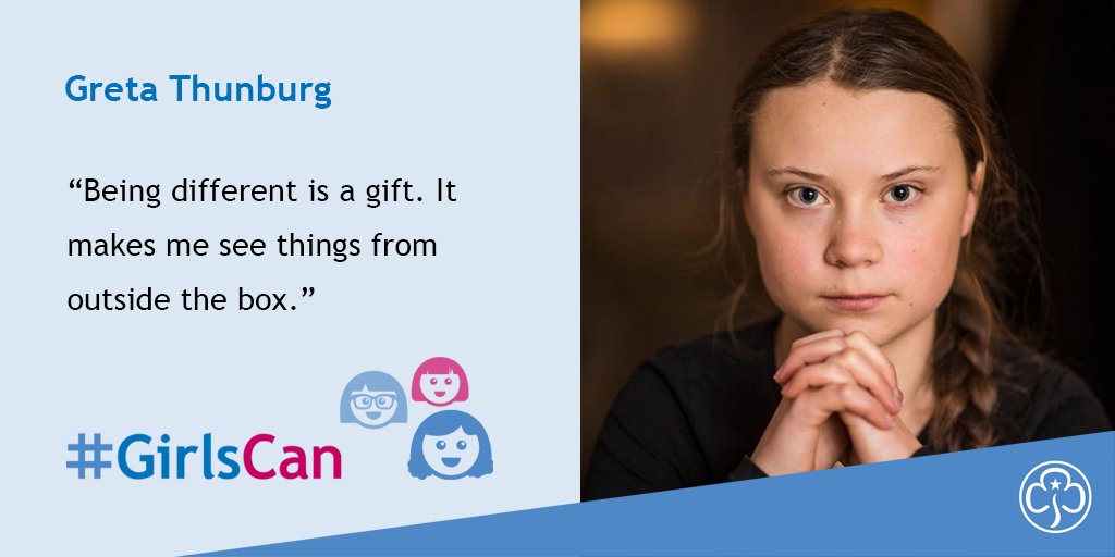 This week we're celebrating inspirational women who influenced us in 2019 ✨ 

Today we want to celebrate <a href="/GretaThunberg/">Greta Thunberg</a> who spearheaded the international climate change movement 🌎 We look forward to seeing how she continues to #InspireGirls in 2020 🤩