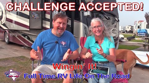 RVAmericaYall's tweet photo. We were tagged by @rv_our to take the #10QuestionRVChallenge. Challenge Accepted! https://t.co/7A4PUoT4J4 We nominate our friends @GrandAdventRV @chickerystravel and @travelingrobert to share their answers. 🤔😁#rvlife #WednesdayThoughts https://t.co/P0TETGuXTf