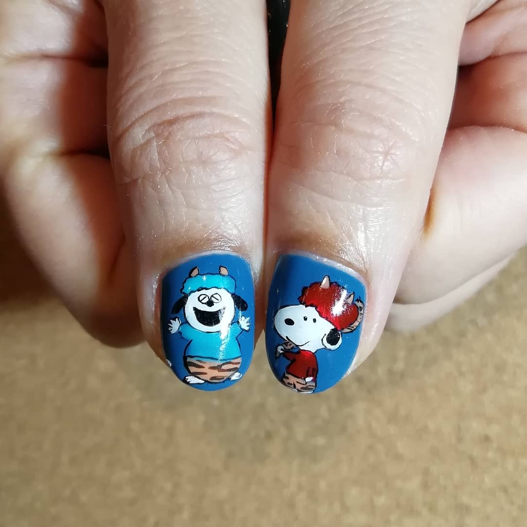 Hisae Nail A Twitter お客様ネイル 節分のスヌーピー 久々のオラフありがとうございました ネイル 痛ネイル キャラ ネイル ネイルアート 手描きイラスト 手描きネイル 手描き アート 模写 モチーフネイル 3dネイル 3dnail スヌーピー スヌーピー
