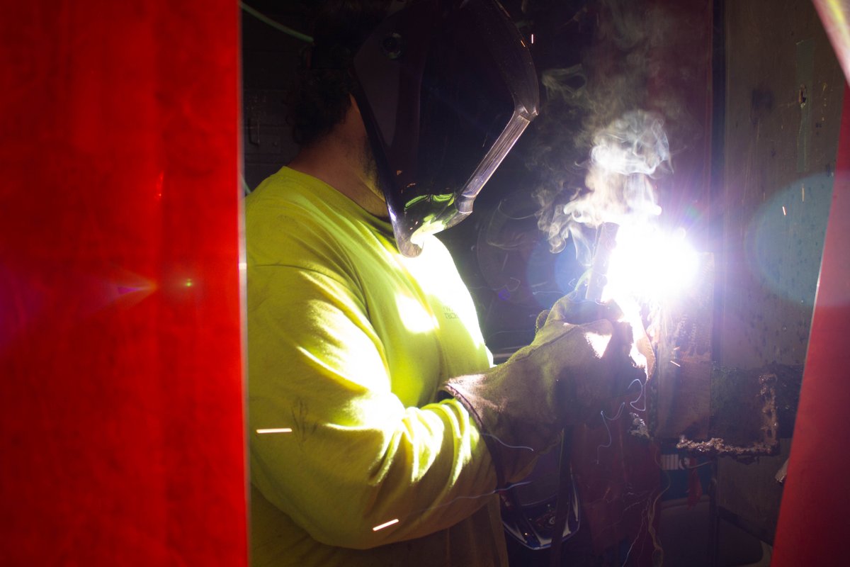 EVITnews's tweet photo. The #welding industry is looking for qualified, skilled #welders. 

Get started w/ #career-training in the #EVIT Welding program. 

Learn more &amp; enroll today: https://t.co/u05JN4LFNE

#PassionPathPurpose
#WeAreEVIT https://t.co/n82ZiRQz7c