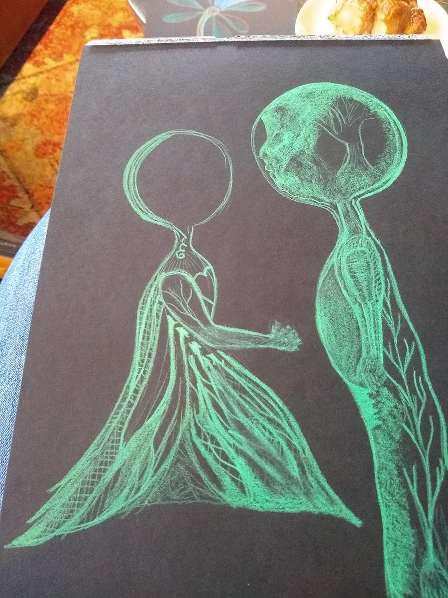 art_grief's tweet photo. "How much is a human life worth?
What the going rate for a friendship? ... a relationship?
How much is silence worth?
What's a bargain to you?
All good questions about life on Earth"
- The Matrix Of Life Series
#workinprogress 
#bykerrylove 
#theartofgrief https://t.co/hBaEugM6su
