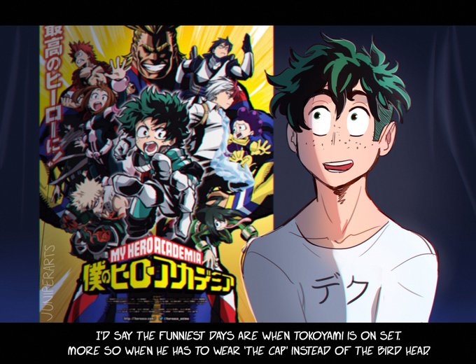 Here's my contribution to the #bnha actor au ? 