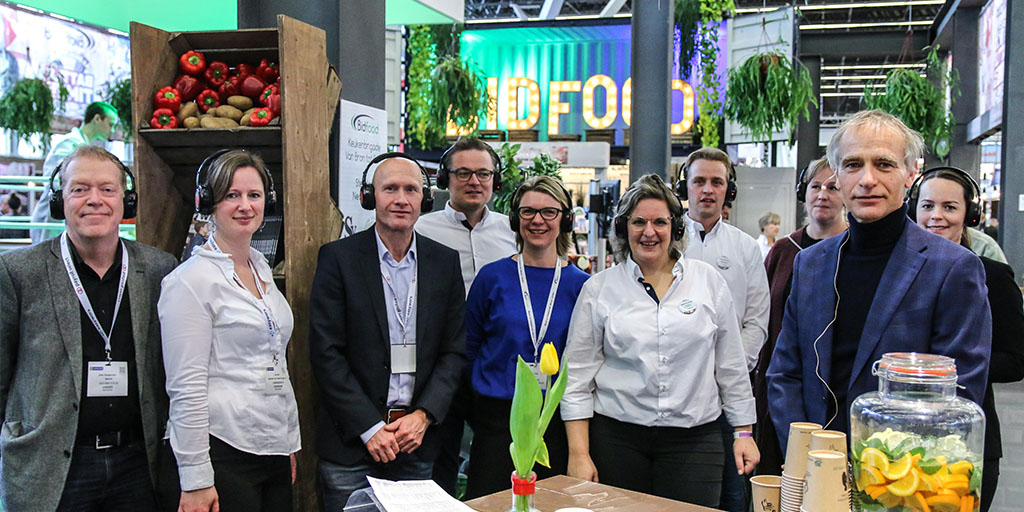 BidfoodNL's tweet photo. We hebben vandaag een zorg tour verzorgd voor onze zorgklanten en dat was erg geslaagd! #horecava2020 #standH100 #bidfoodnl #naturecalls https://t.co/7xdz5vsbaF