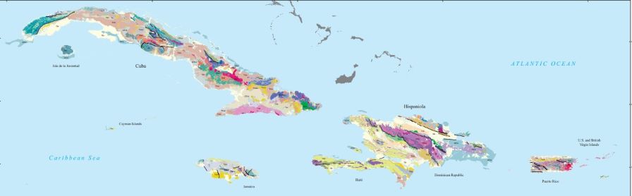 Preliminary Geologic Map of the Greater Antilles and the Virgin Islands