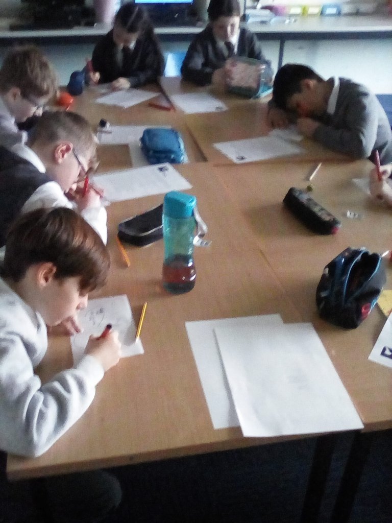 stcadocsprimary's tweet photo. children in P6b Writing down all the ways they can be pious in their daily lives after lots of discussion about piety being one of our gifts from the holy spirit. #prayerful #catholiceducation #devoutness https://t.co/pN9ZjEPbE3