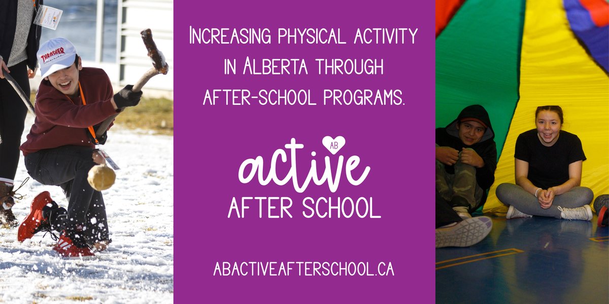 bfflnetwork's tweet photo. Looking to include physical activity in your after-school program? Good news! There’s are free online training modules through Alberta Active After School: https://t.co/P1RgvExMeK #afterschool #activealberta https://t.co/Om4kPhg2me
