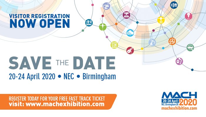 Register Today to Receive Your FREE Fast-Track Pack to the UK's Largest Manufacturing Event!

The Event for Inspiring, Innovating and Connecting Manufacturing. ⚙️

20-24 April 2020 | NEC, Birmingham, UK
bit.ly/Fast-TrackPack…