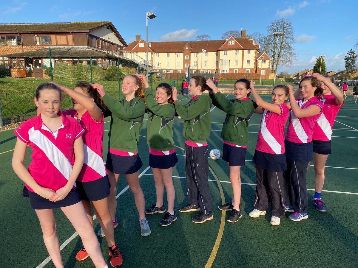It’s time for West Wednesday <a href="/SG_AWest/">Sherborne Girls Aldhelmsted West</a> today we had 5 fixtures against <a href="/LewestonSchool/">Leweston School</a> they were all ready to go for the start of the season. Girls getting prepared 🎀 #PrettyInPink #WestWednesday #SchoolSports <a href="/NetballSW/">Netball South West 🏐</a> #FollowTheLeader