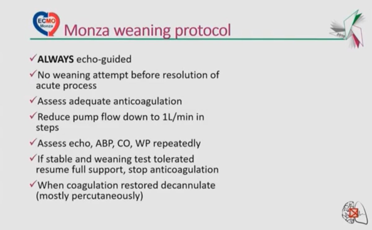 FOAMecmo's tweet photo. Successful wean from VA #ECMO?
provide adequate tissue perfusion avoiding miocardial injury
do not forget RV
measure! can't guide weaning w/o measuring
@docsanga @Smart_Meeting_M 2019 full video #FOAMcc https://t.co/noVKmb6NRY waiting for #SMARTmi2020 next May 27-29 in Milan! https://t.co/WpoAFHs2CL