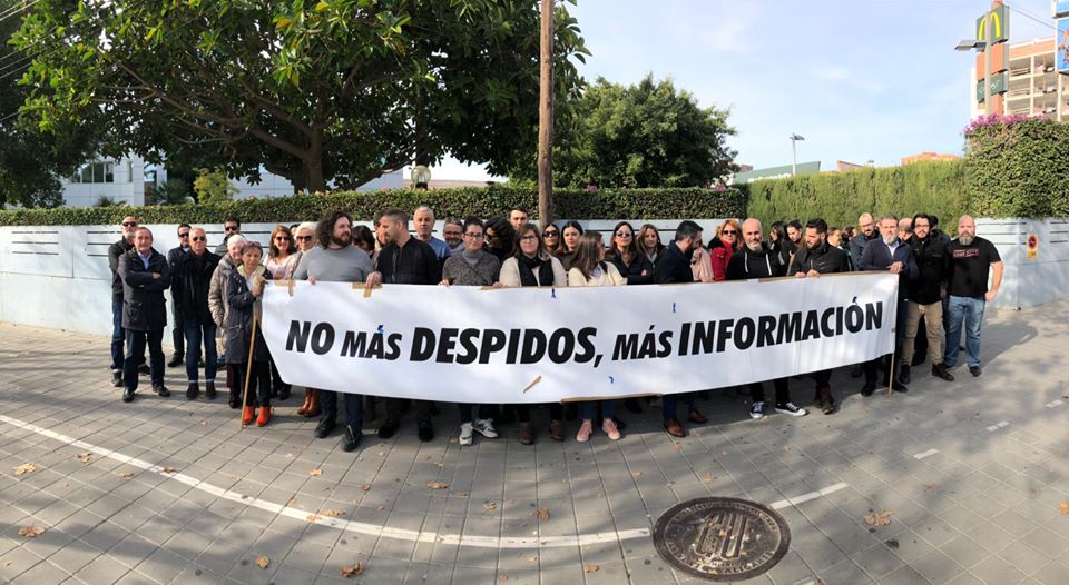 periodistaselx's tweet photo. Desde @periodistaselx  queremos manifestar nuestra solidaridad con la plantilla de @informacion_es, que el pasado martes volvió a vivir otro capítulo de despidos. Ánimo, @defiendeINF . Aquí va nuestro comunicado https://t.co/7br4FmcfNE