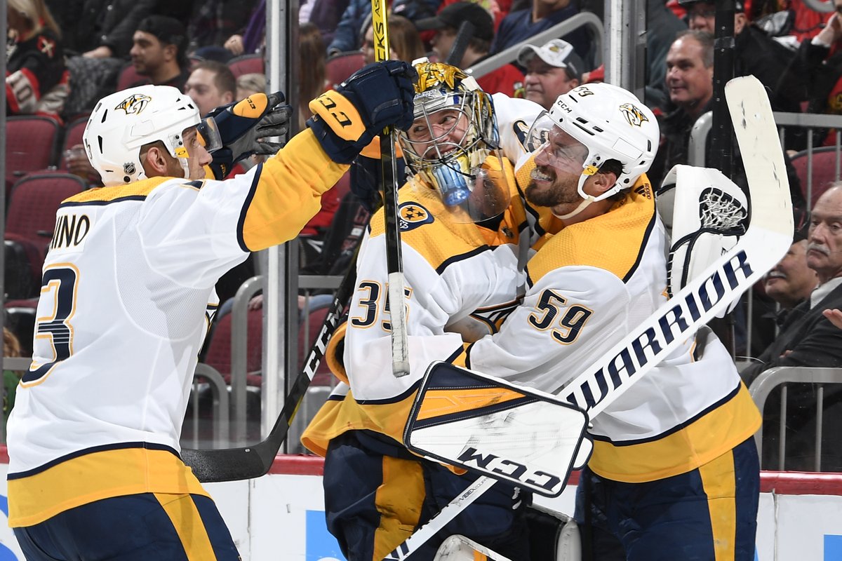 PredsNHL's tweet image. Smile of the Week (Decade) 😁

#Preds | @DeltaDentalTN