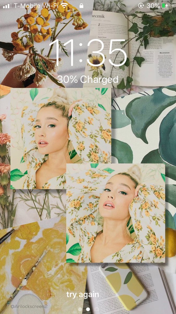 AriLockscreen2 tweet picture