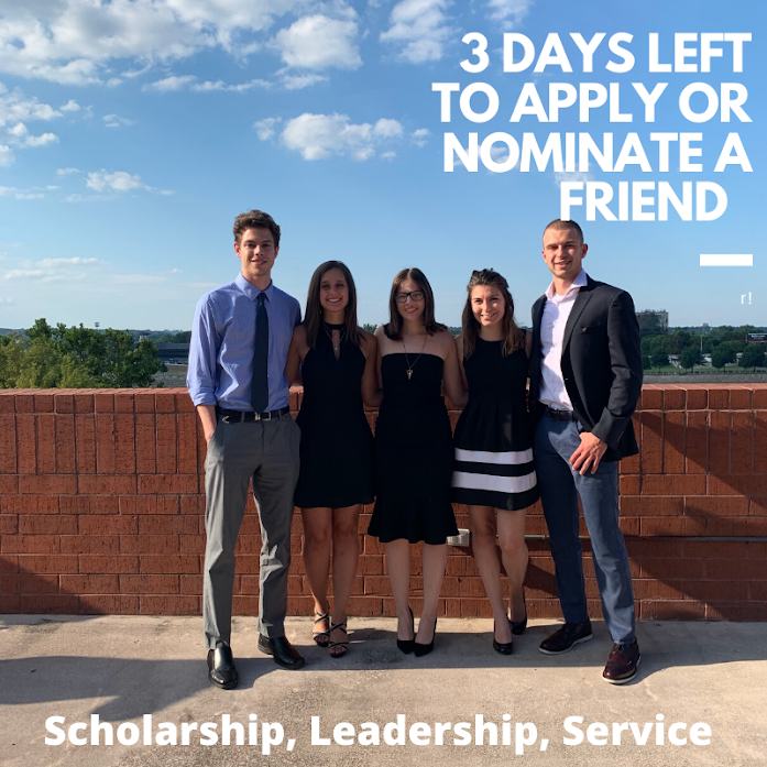 Mortar Board is a senior honor society that focuses on scholarship, leadership and service and you have 3 days left to apply! Don't forget applications are due by 5pm on January 17th😊‼️