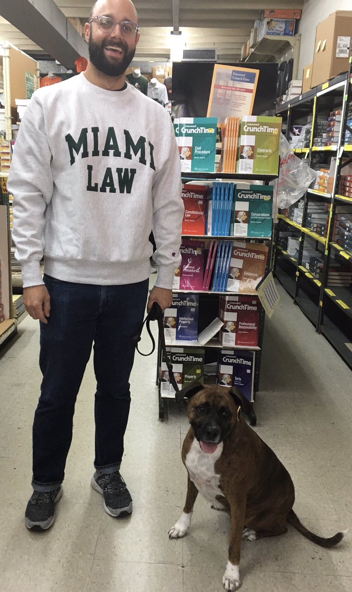 BookHorizons's tweet photo. Our customers are the best. Say hello to 3-L Evan and Ivy the 7 yr. old boxer mix. Evan is sporting our awesome Champion reverse weave crew and Ivy is just awesome!
#bhlovesdogsalot 
#legendarycollegebookstore https://t.co/slKYWXDJeR