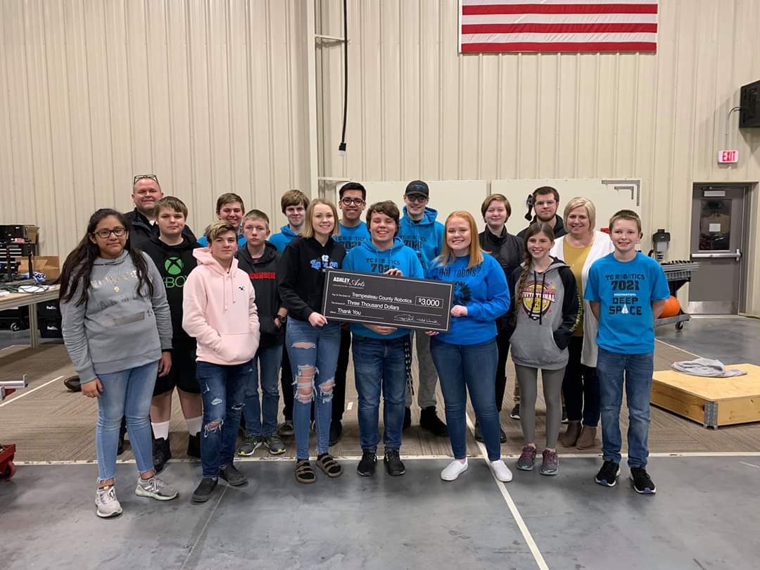 Thank you to Ashley Furniture for being our primary sponsor and donating $10,000 to us! Another thank you goes to Ashley for the Arts for being a sponsor too and donating $3,000. TC Robotics is very grateful for the opportunity you provide for us! Thank you!! <a href="/InsideAFI/">Ashley Furniture</a> #STEM