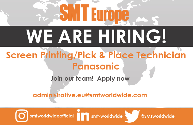SMTLegacy's tweet photo. #SMTEurope is #nowhiring for two #skilled hard-working #Technicians
* #Wiring #Process Technician based in #Spain
* #ScreenPrinting #PicknPlace Technician #Panasonic
Learn more and #apply now: https://t.co/XDpwJjBX0t
https://t.co/vtsTLPIrpP
#recruitment #manufacturingindustry https://t.co/9xAmxOLqZs