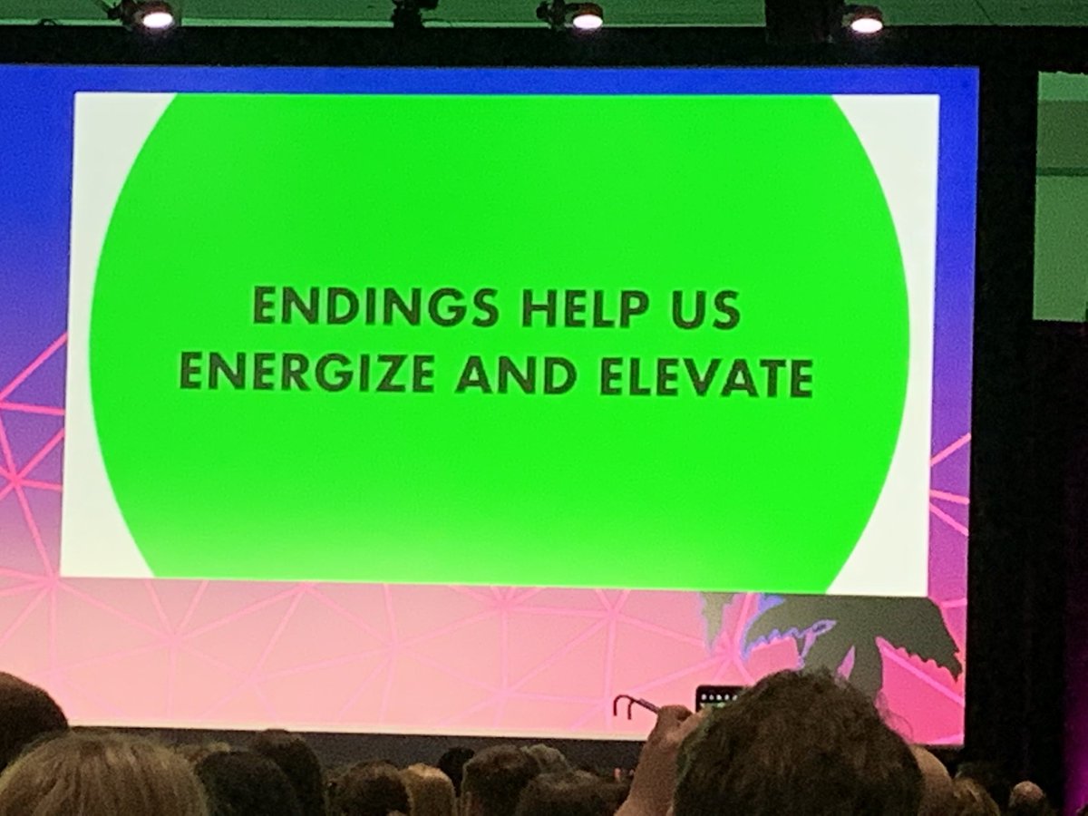 “When the end of something becomes visible, we kick a little harder.” ⁦<a href="/DanielPink/">Daniel Pink</a>⁩ #FETC2020