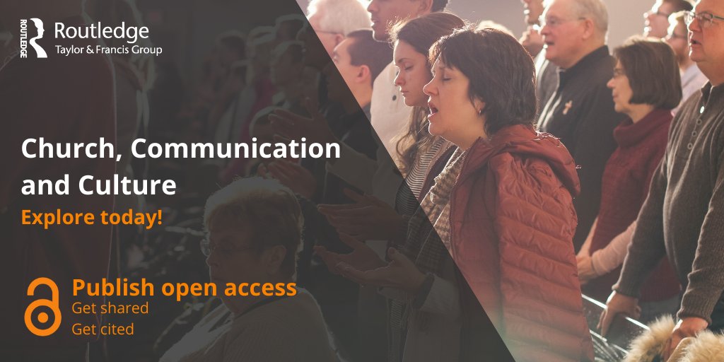 Routledge_MandC's tweet photo. Want to know how you can increase the citation and readership of your #commsstudies? Church, Communication & Culture could be the perfect place to share your research. Find out more about this #openaccess journal today: https://t.co/vAItJLD4sb @MediaLSE https://t.co/m6cMzZAb6v
