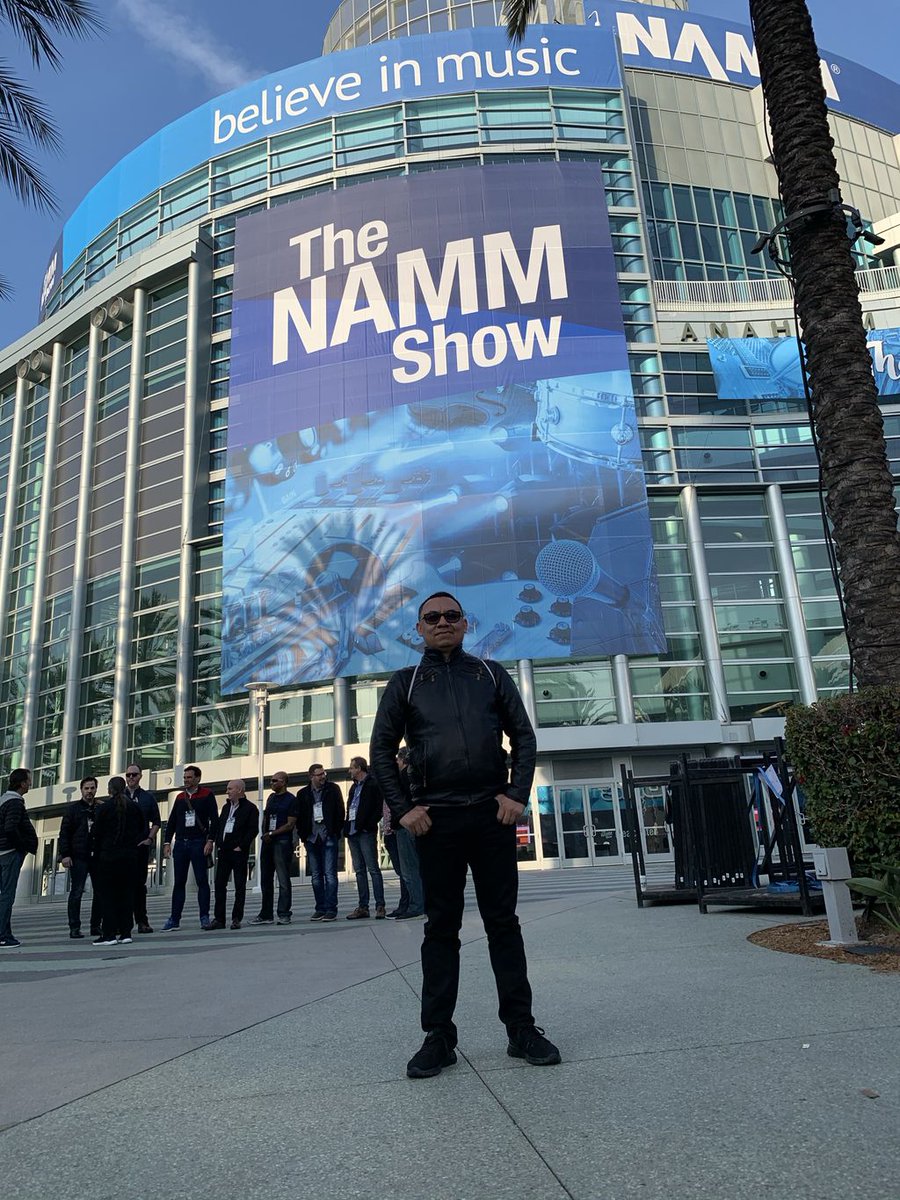Audiosahc's tweet photo. Como cada año nos encontramos en Anaheim Ca para la #Namm2020 #AudioSahcRecords #Innovationsummit #ProRecording https://t.co/AQ9q1WFJgh