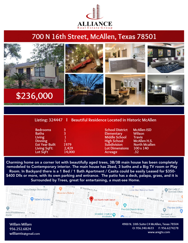 AREGTEXAS's tweet photo. Beautiful #home in de palmas historic District in #mcallentx, 3 🛌 3 🛁 one with an extra large tv room-playroom, extra apartment 1🛌 1 🛁, deck and #palapa $236,000 by #MustSee #mcallenhomes #mcallenhome4sale by #realtor@wmillanr #mcallenrealestate #rgvrealestate #mcallen #RGV https://t.co/6CNvWjBngv