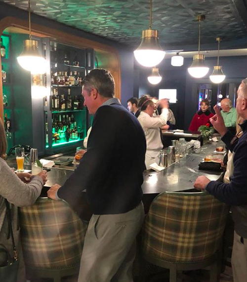 homeofusagolf's tweet photo. The North & South Bar is the latest addition to the newly renovated Manor Inn at @PinehurstResort! Stop by and enjoy the wide variety of bourbon, whiskeys, craft beer, and other cocktails. #Pinehurst #ManorInn https://t.co/8jAVCbc4F9