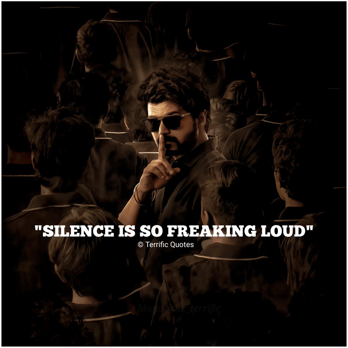 mukeshperumal1's tweet photo. #Master @actorvijay 💥
Terrific Quotes
#MasterSecondLookDay
#MasterSecondLook https://t.co/F8DsrOQdrv