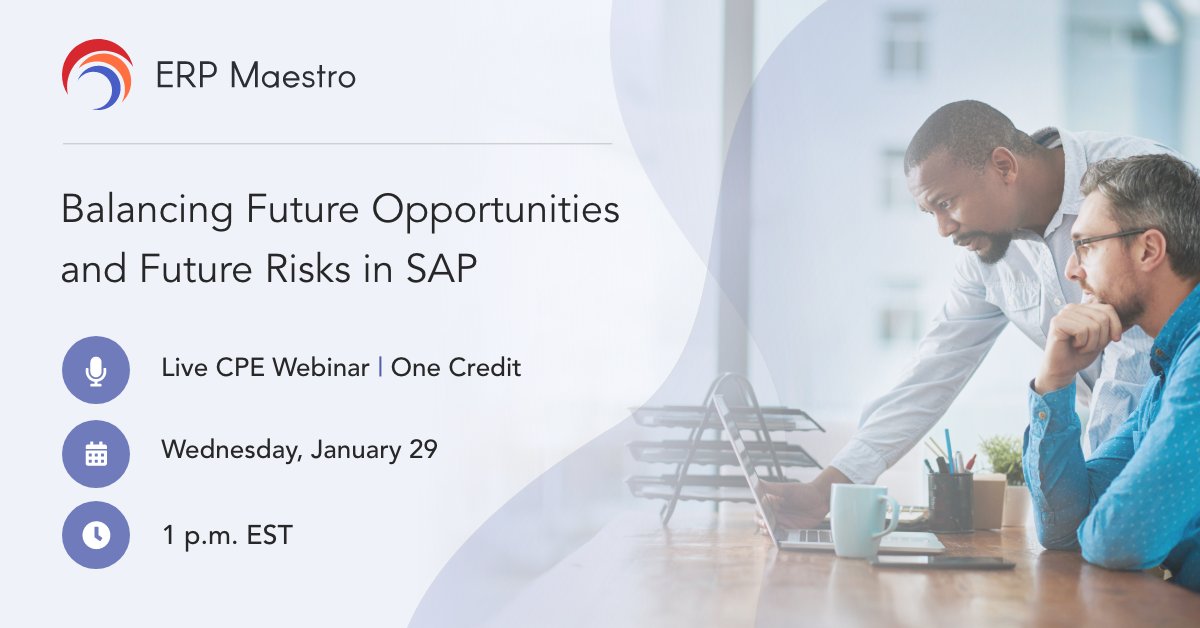 erpmaestro's tweet photo. Join #SAP industry thought-leaders as they cover the opportunities ahead for SAP users as well as risks to consider https://t.co/inDSYvQaOx #s4hana #saperp #saphana https://t.co/MO4IncS03P