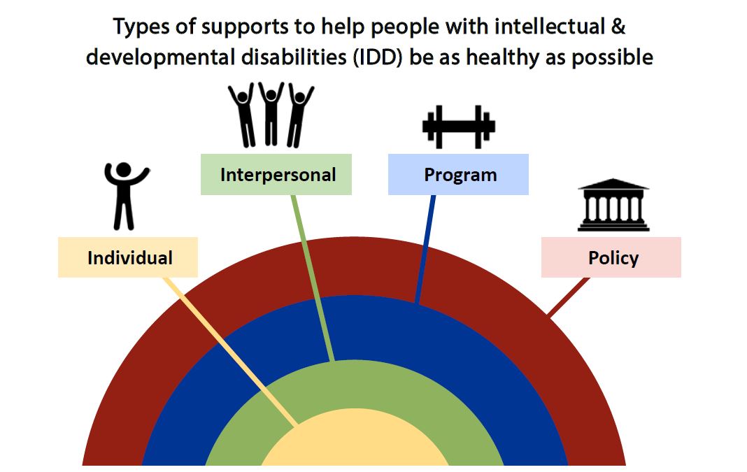 nhdhp's tweet photo. Personal and social supports are essential for people with intellectual and developmental disabilities to access #HealthyFoods and #PhysicialActivity. View this data brief from @nhdph to find options to improve support! https://t.co/8mzli4N8RR https://t.co/dKntI3Np5X