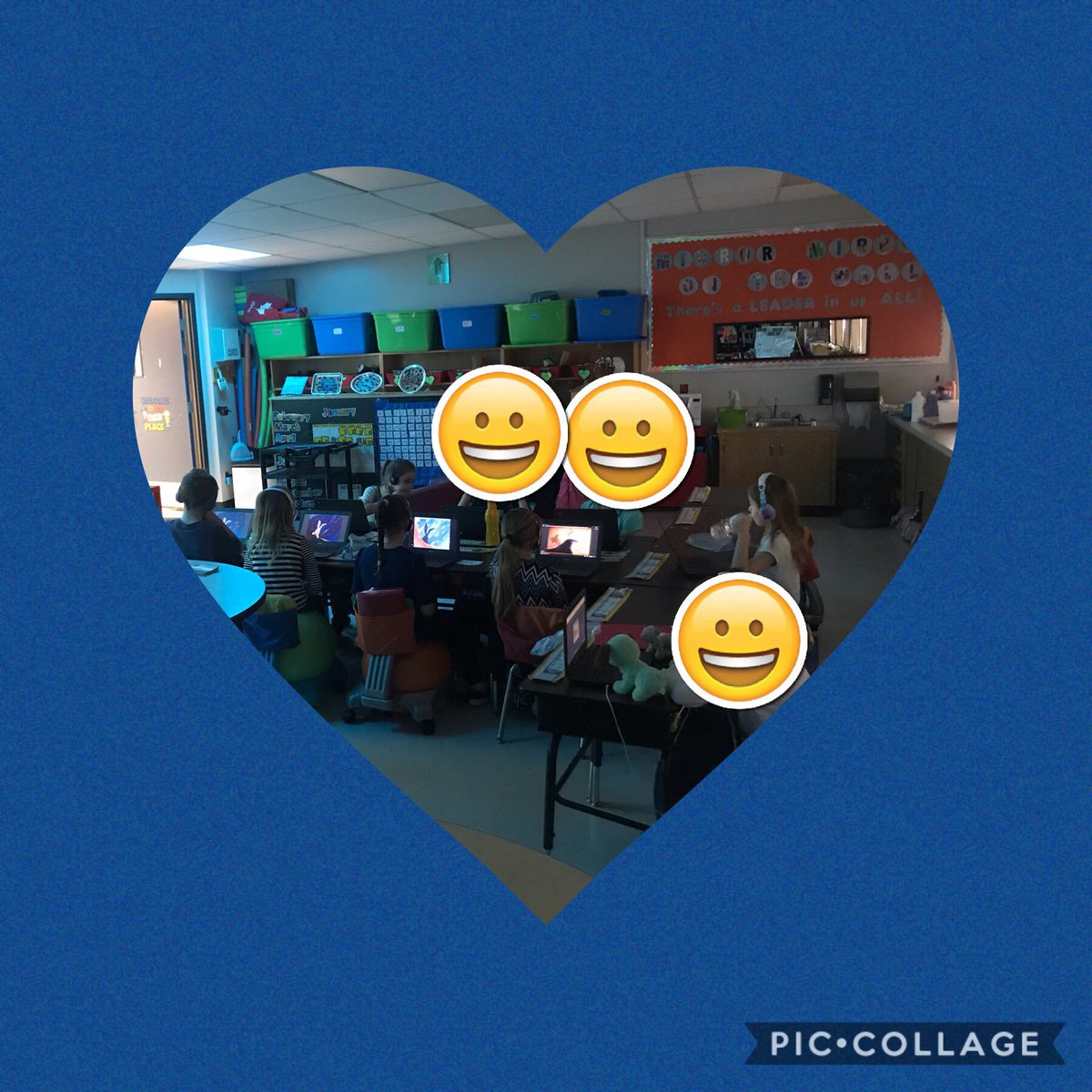 SusanCleland's tweet photo. I love watching the #engagement of my Gr 2 class @SchoolBurdett . We are using #GoogleClassrooom to review a story read to the class on Monday, moving onto sequencing and story elements. #prsd8 #prsd8bingo #LearningIsFun https://t.co/wqBd0lk16P