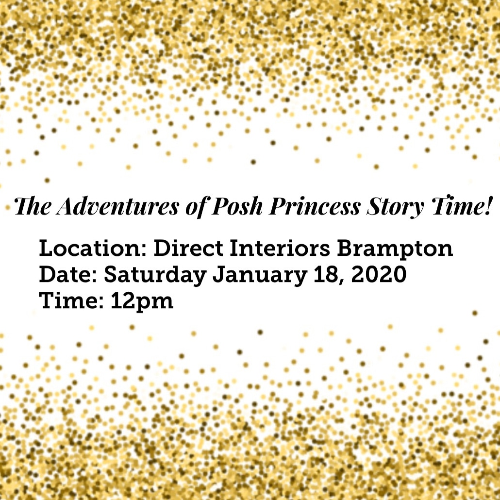 Princesstowne's tweet photo. Looking for something fun to do with your little Princess this weekend? 👑💕Please join Carolina Cutruzzola, author of #TheAdventuresofposhprincess as she leads a #storytime and #PrincessParty at #DirectInteriors in #Brampton 
#kidlit #childrensseries https://t.co/JJS9AFgGtt