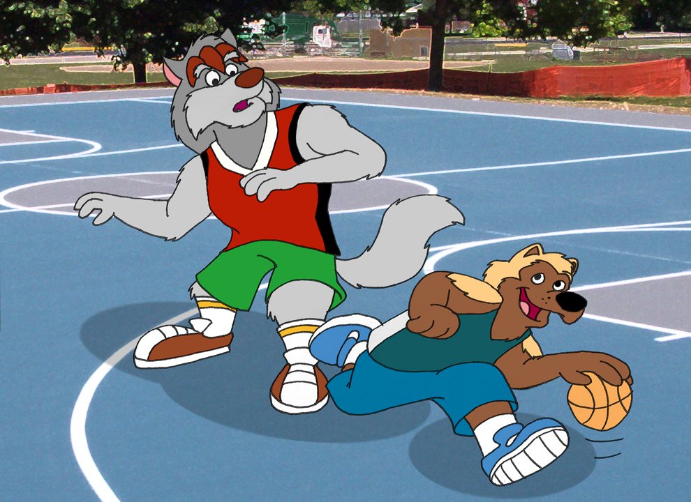 InkAndClaw's tweet photo. "Halfcourt Hijinks" by @Hubie360 #WolverineWednesday #GuloGulo #GuloLuscus #GuloGuloLuscus #Carcajou #Quickhatch https://t.co/7sniLDCBG3 https://t.co/rcV0MxRahO