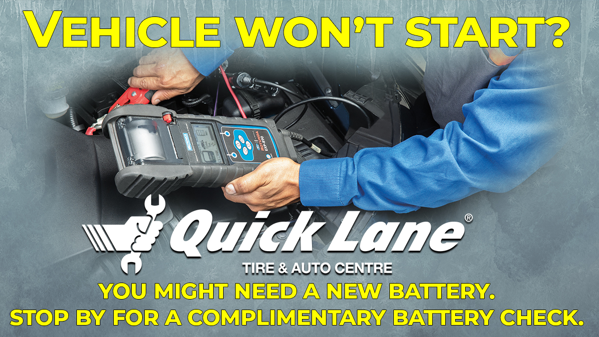 #1 call to roadside assistance companies this week - Boosts!🔌 If your vehicle is having a hard time starting or you were in need of a boost this morning stop by to get your battery checked for FREE! 

#battery #carwontstart #boost #roadsideassistance #lethbridge #weather