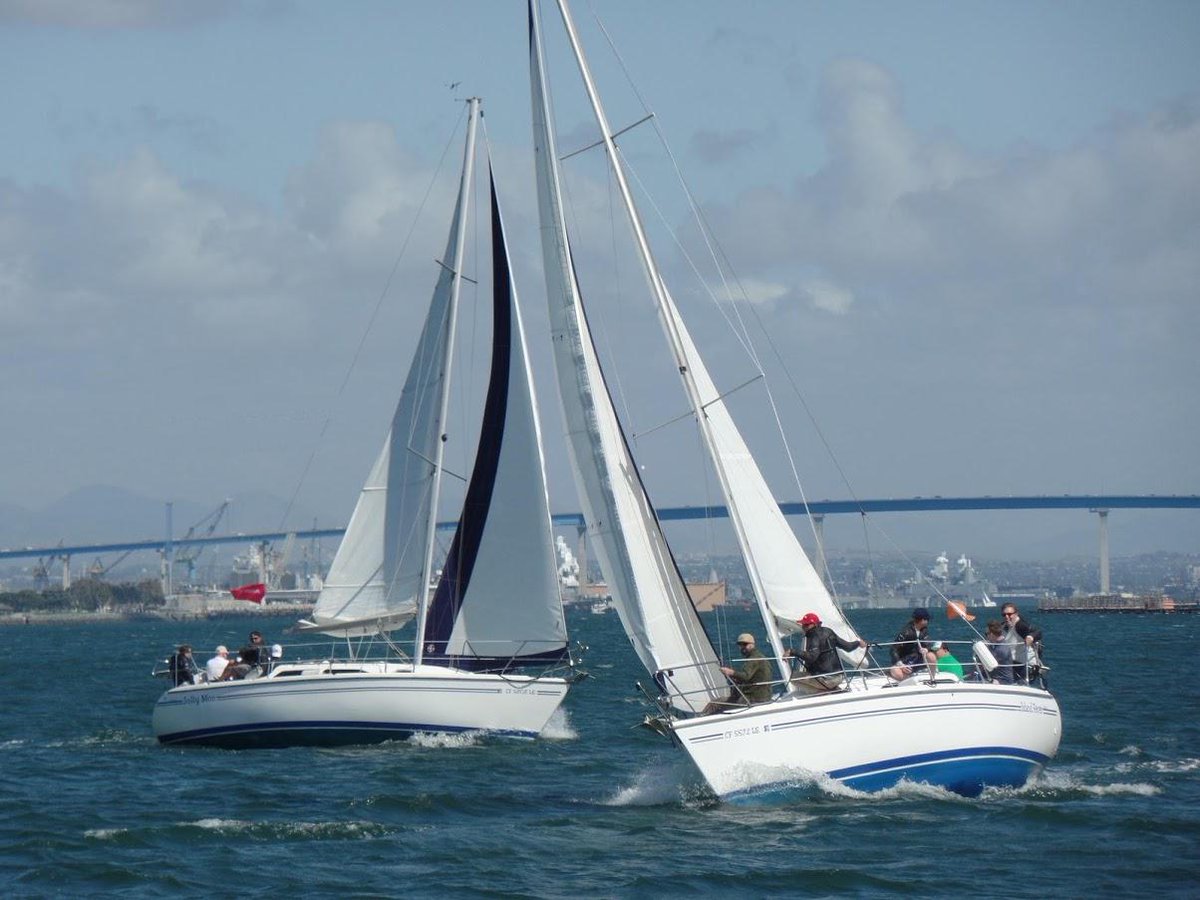 AC_SAIL_EXPERT's tweet photo. @HarborycCA Counting down to our 1,000 th corporate sailing regatta in 2020. At 974 events now. That is 65,000 business guests who sailed / raced with us. Talk to your boss...come do this! #harboryc #acsailexpert #teambuilding #teamsailing #sandiegoevents #corporateregatta https://t.co/DTp3blbuRy