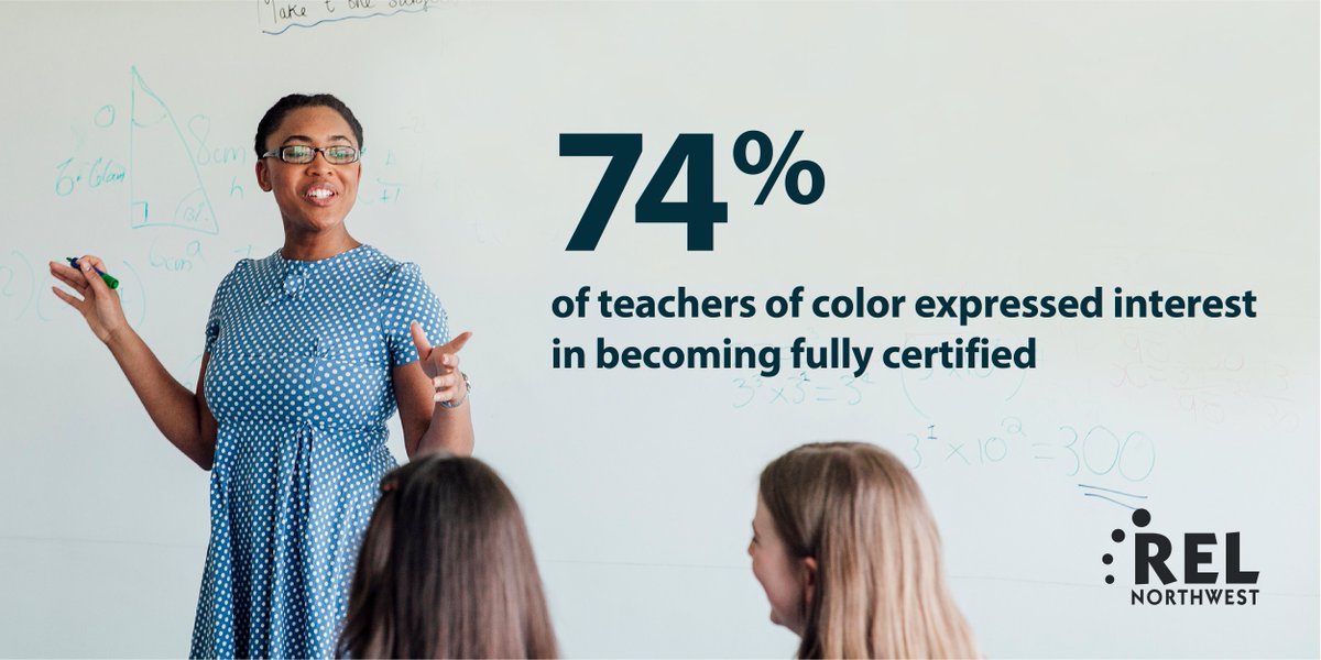 Many states are attempting to address the #teachershortage by encouraging limited certificated teachers to become fully certified. Can this strategy also increase teacher diversity? New report sheds light: ies.ed.gov/ncee/edlabs/pr… @KnowledgeAll @LPI_Learning @SarahDSparks
