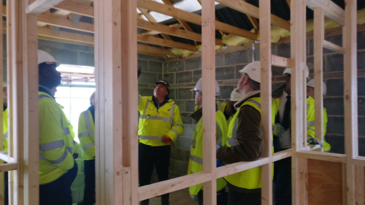 donnagoodall5's tweet photo. @Lovell_UK  thanks David Jones for an amazing site tour of new development Steel House Lane, Wolverhampton. #progressingwell #socialhousing #partnerships #socialvalue https://t.co/RMe6yypnfj