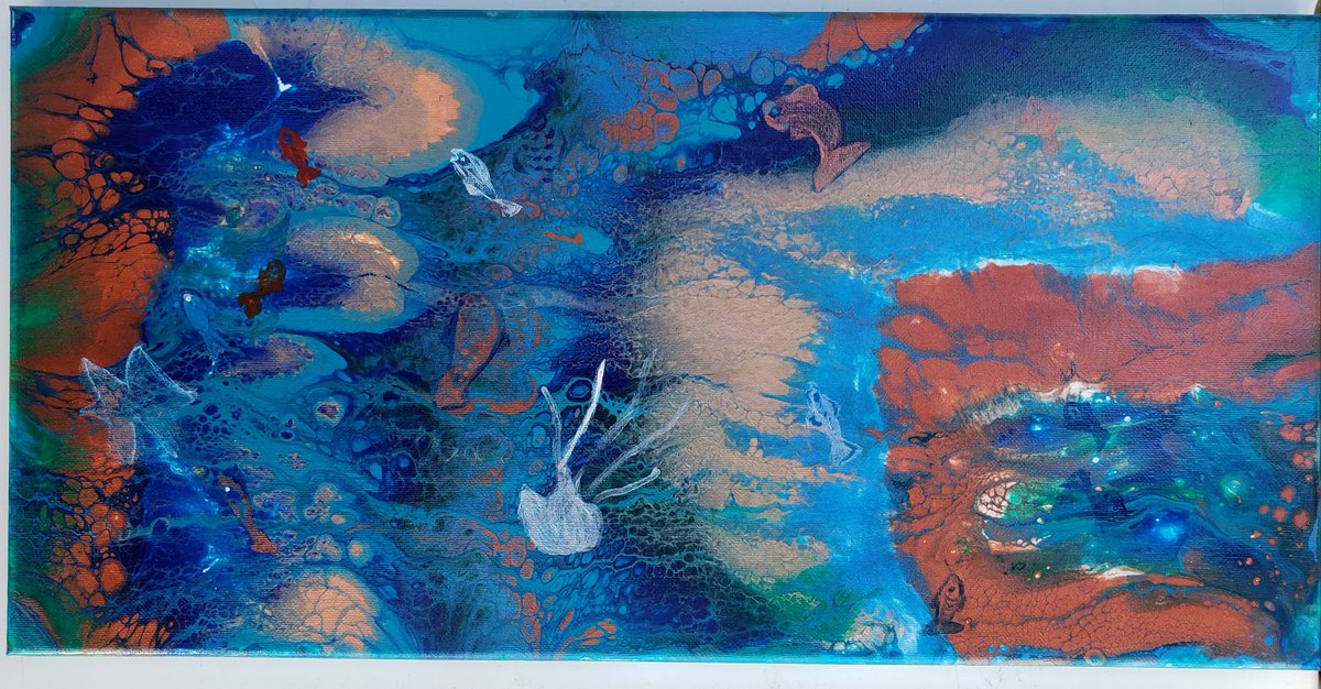 'Hidden treasure'

#canvasart #canvaspainting #canvas_art #abstractart #daily_art #artforsell #colors #colorsmakesmehappy #artgallery #florida #instalover #artist #homedecor  #interior #jacksonville #sahm #painting #paitingforsale #pourpainting #blue #sea #brushes #seacreatures