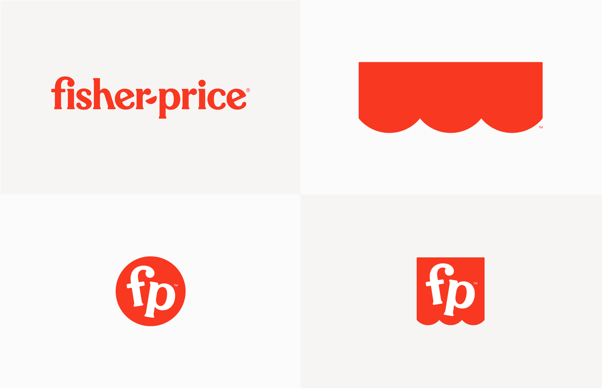 buildcleverly's tweet photo. Pentagram has designed a new logo and identity system for Fisher-Price. 

https://t.co/RoHPkzsHtk https://t.co/t9Bo789j3d