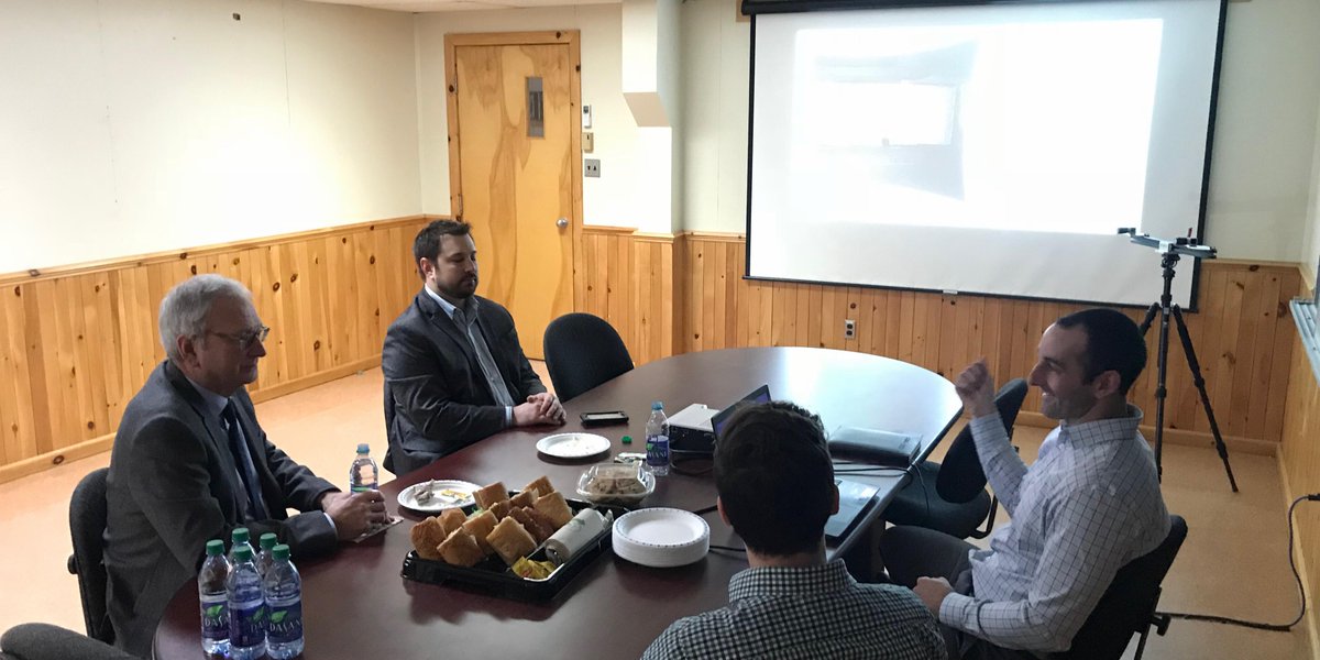 Heureux d’accueillir le premier ministre, @BlaineHiggs, chez Mach85. Nous lui montrons notre nouvelle technologie d’inspection de l’infrastructure qui peut faire économiser temps et argent aux entreprises, tout en obtenant plus de données que jamais auparavant.