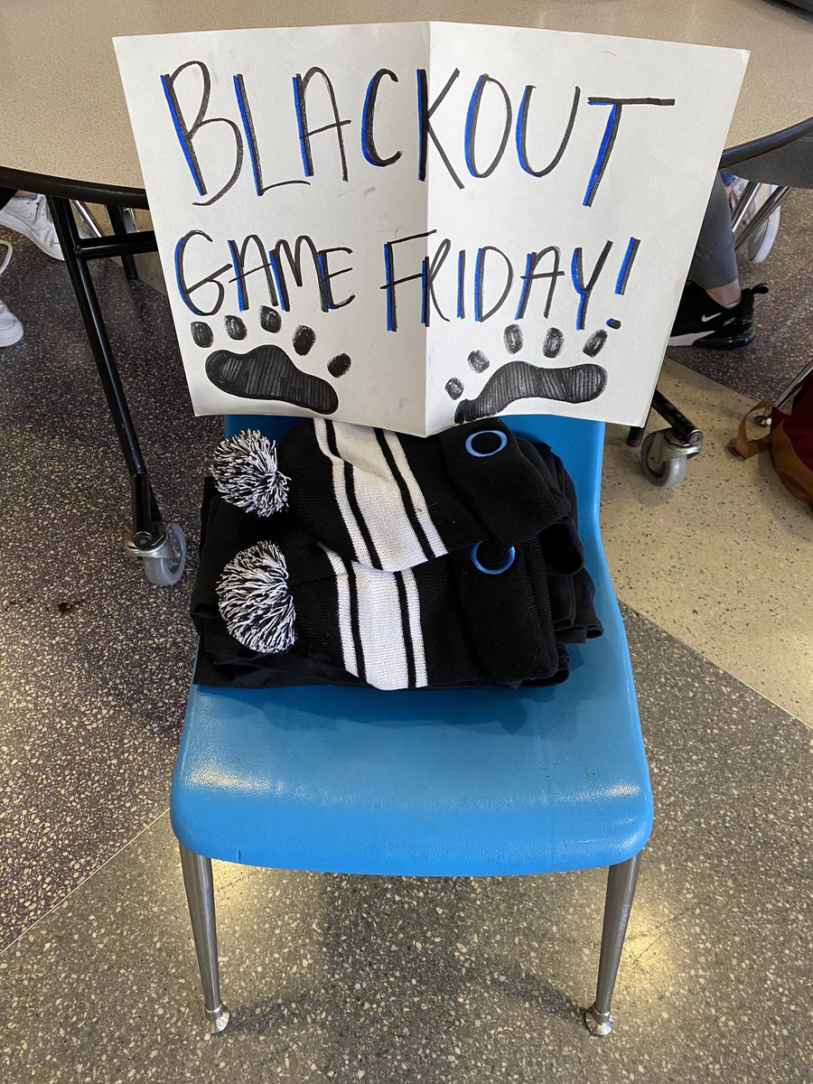 DecaNorthern's tweet photo. get your shirts for the blackout game this friday against waynesboro for diabetes awareness! #blackout #deca https://t.co/f4ev5fAnsb