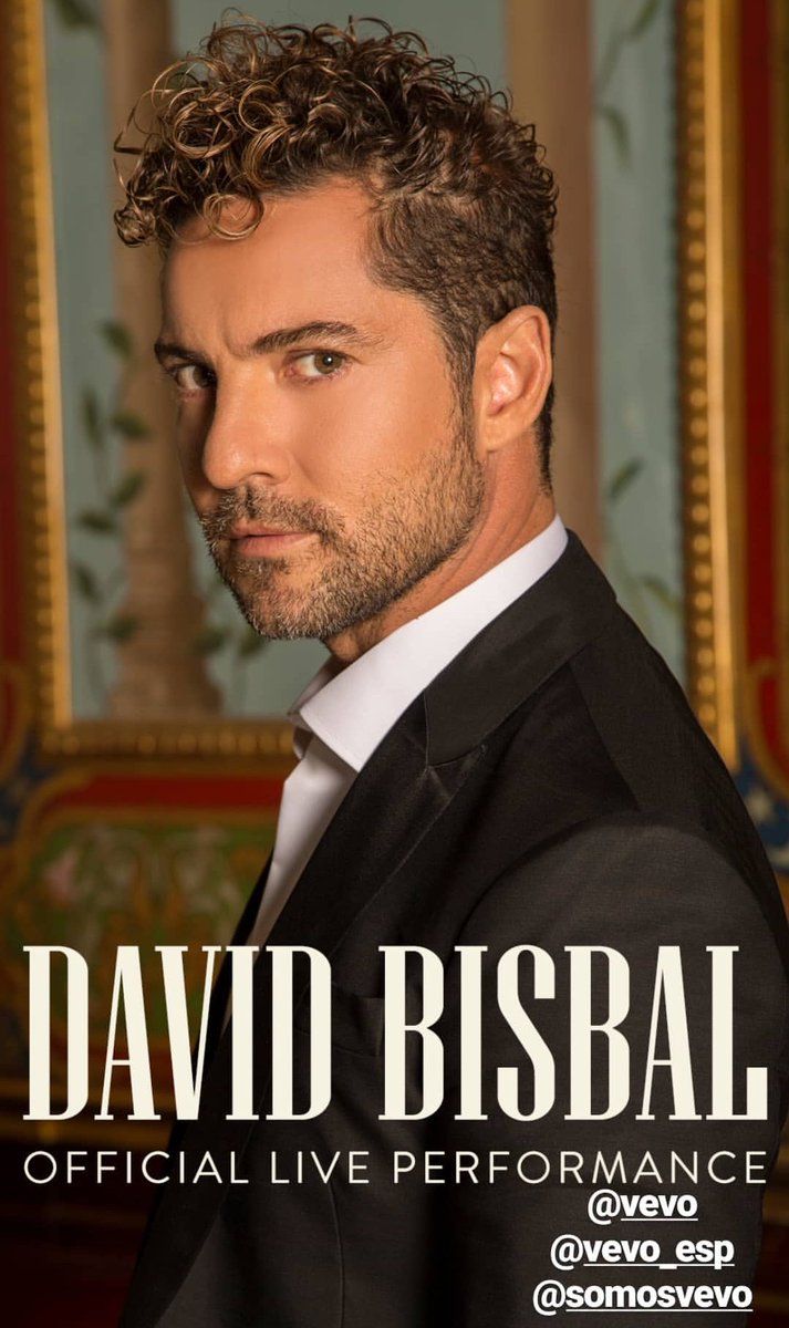 bisbalfanclubpa's tweet photo. Hoy nuestro @davidbisbal nos ha dado un regalazo junto al equipo de @Vevo @VEVO_ESP @SomosVevo ofreciendonos un #VevoLivePerformance que ha estado de "Muerte Lenta" y que reafirma nuevamente la calidad de artista que es y su dominio vocal. Disfrútalo Aquí https://t.co/mDfnQNPZh8 https://t.co/X1ZNqMCsyP
