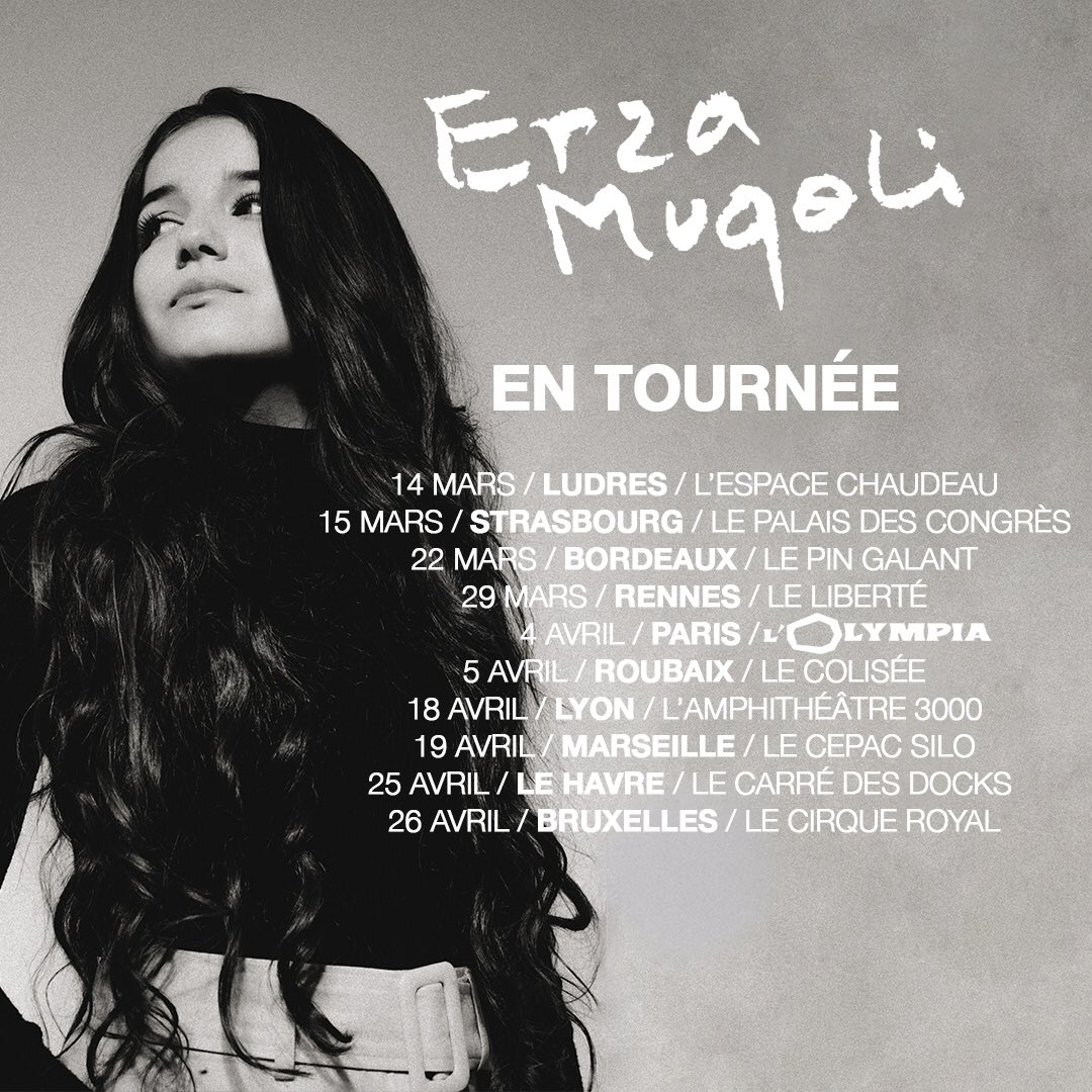 La tournée démarre dans 2 mois! Vraiment trop hâte 🔥🤩
