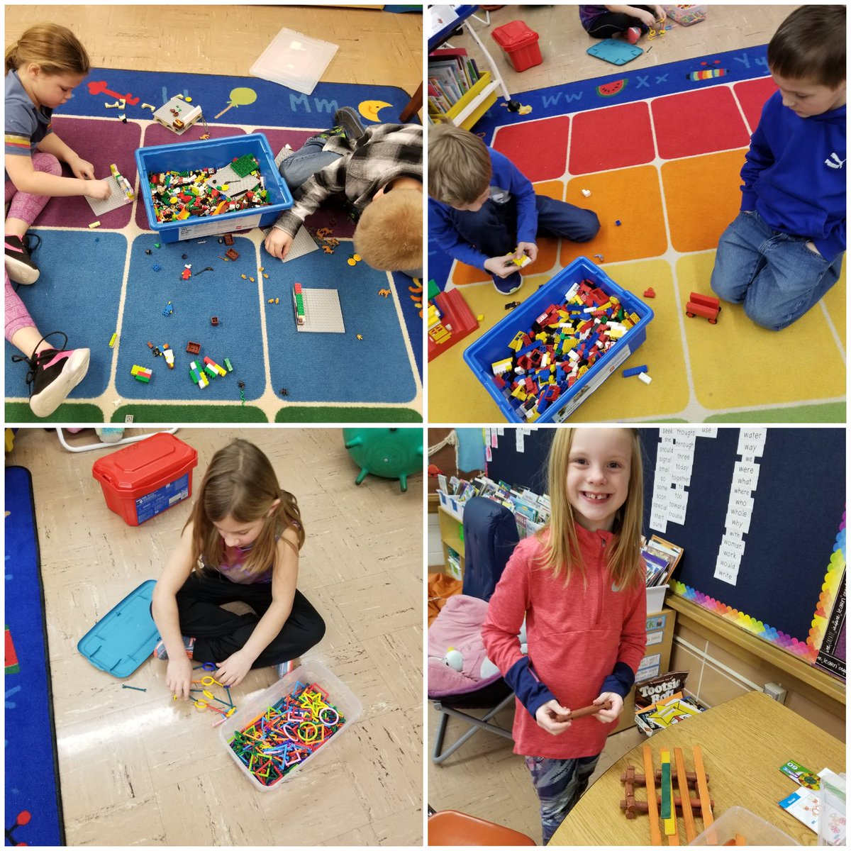 KruegerKids's tweet photo. We stayed warm today by building structures like castles, igloos, and forts with a variety of building materials! https://t.co/hZMRaLtW1o