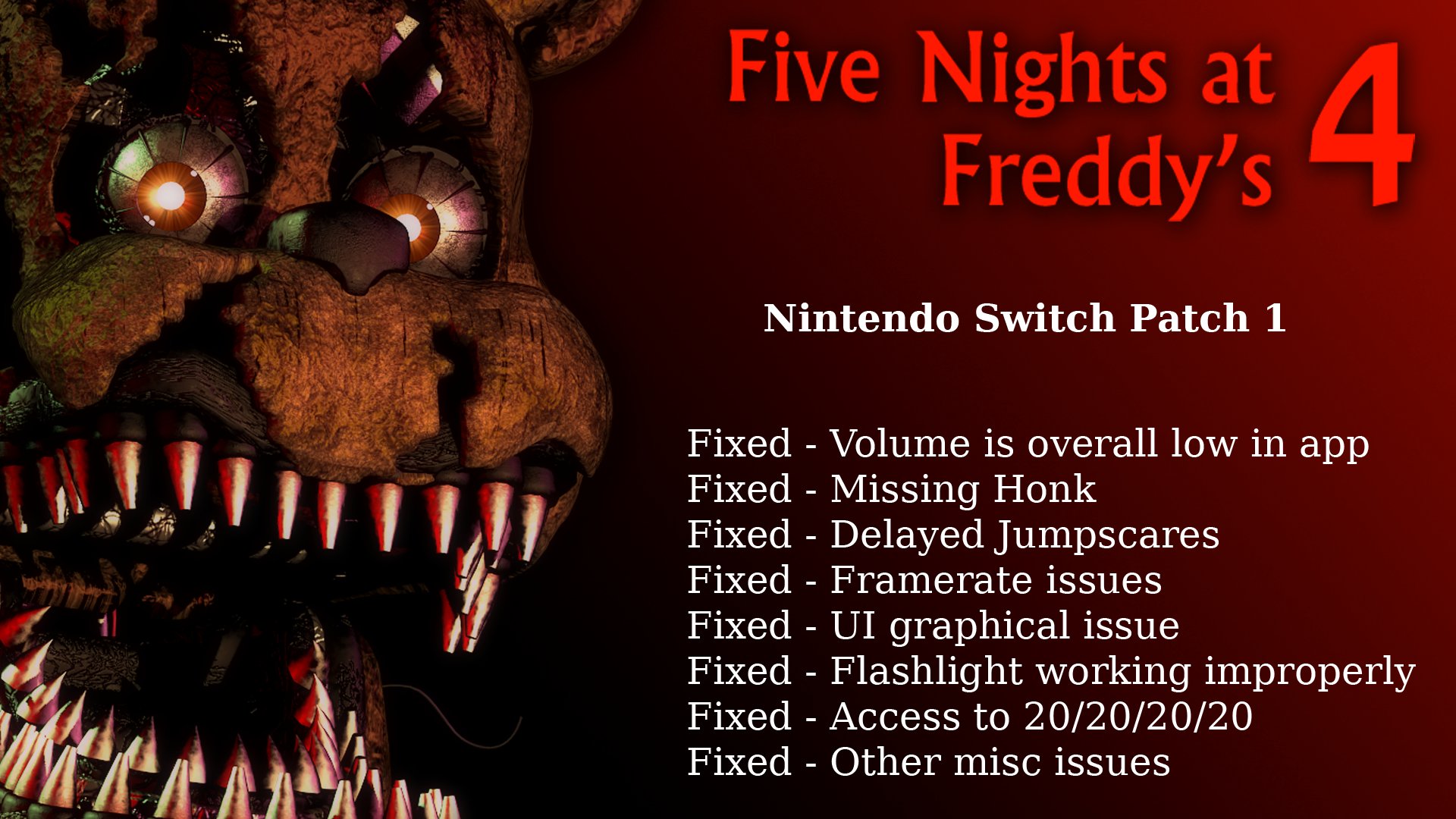 Five Nights At Freddy's 4 - Halloween Edition by