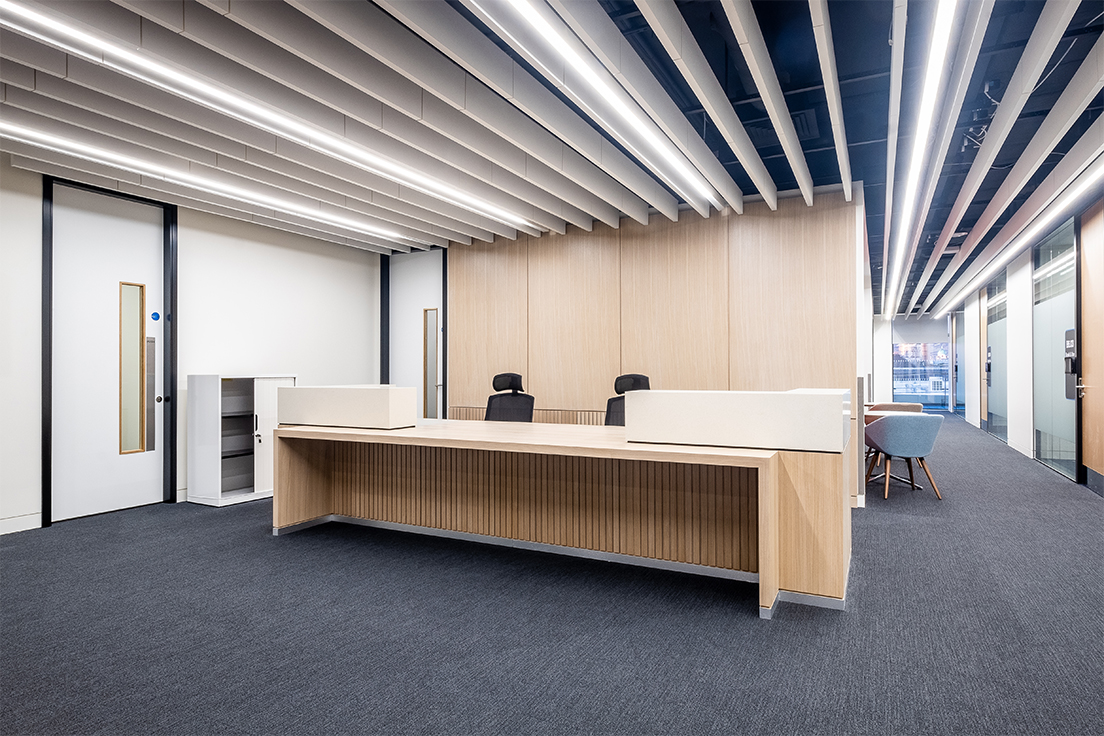 Following our successful handover of the Erskine House in 2019 TODD were delighted to then be involved with Grahams Interior Fit Out <a href="/GRAHAMGroupUK/">GRAHAM Group</a> in delivering the 105,000 sqft fit out of the new regional centre for the HMRC in Erskine House Belfast.  #TODDArchitects #fitout