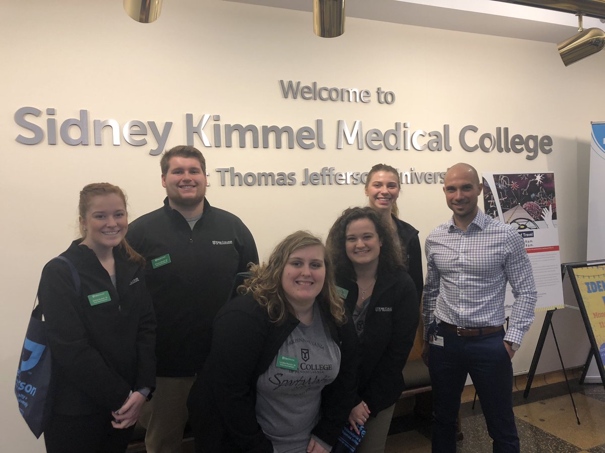 YCPAlumni's tweet image. Thank you Rich Crespo ‘05 @KimmelCancerCtr for a great tour and site visit for our @yorkcollegepa #SpartaNation #YCPRoadCrew.