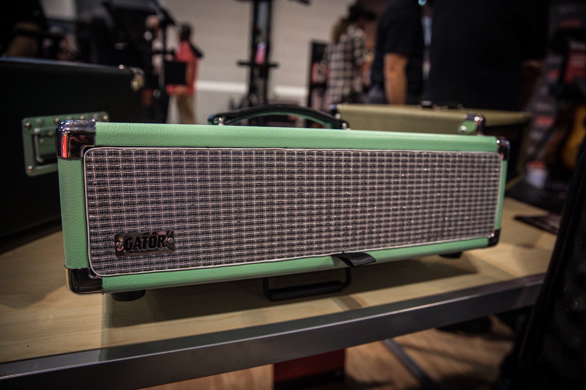 gatorcases's tweet photo. The #NAMMShow starts tomorrow! We can’t wait to continue unveiling all our new products. Here’s a recent customer favorite! Our highly anticipated #RetroRacks. For the modern player with a classic, #vintage look. See you tomorrow! Booth #6413 @NAMMShow https://t.co/hzA57FSuYD