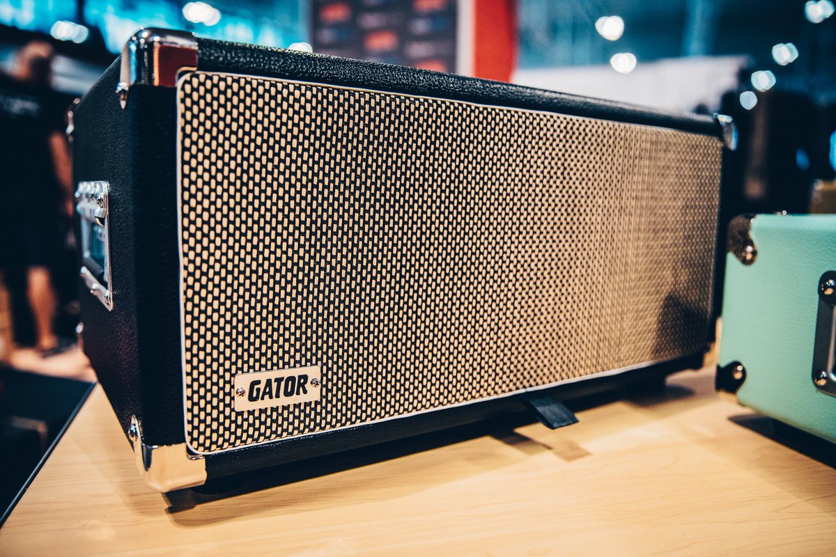 gatorcases's tweet photo. The #NAMMShow starts tomorrow! We can’t wait to continue unveiling all our new products. Here’s a recent customer favorite! Our highly anticipated #RetroRacks. For the modern player with a classic, #vintage look. See you tomorrow! Booth #6413 @NAMMShow https://t.co/hzA57FSuYD