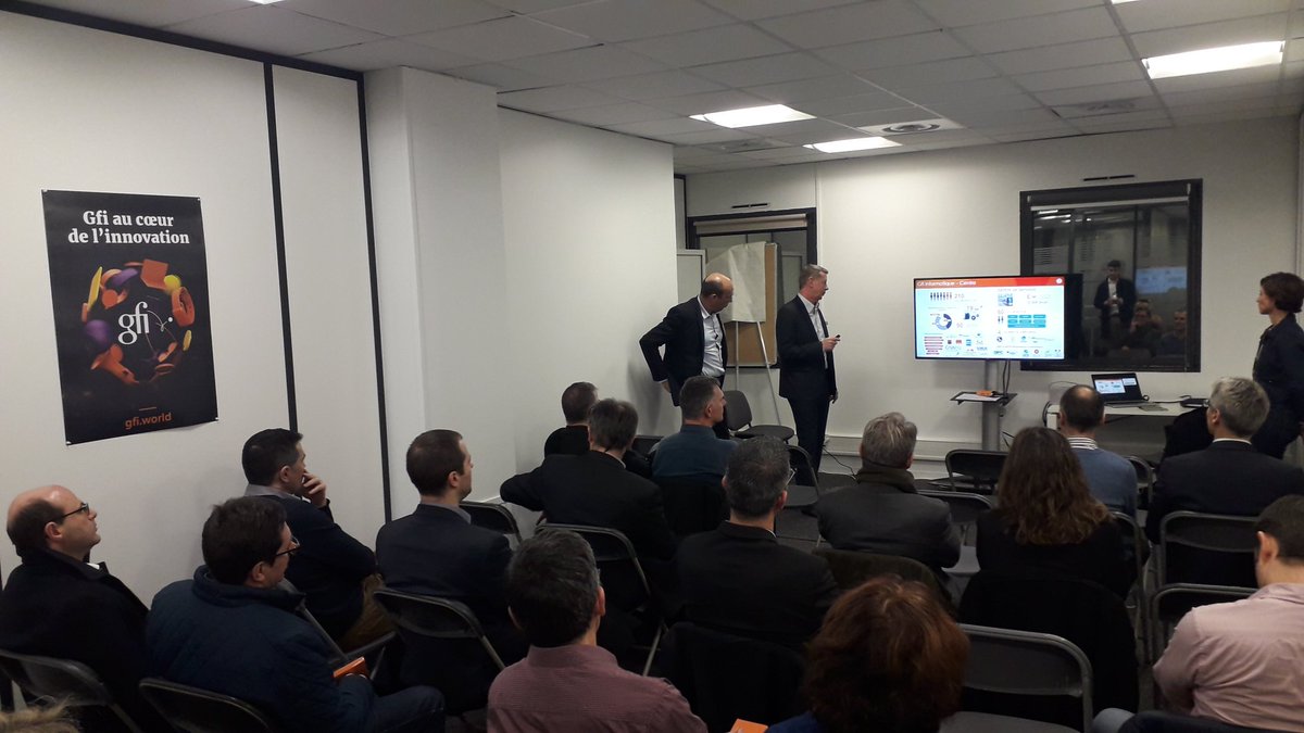 Lancement de l inauguration @gfi_world agence @OrleansMetropol <a href="/RCValdeLoire/">Région Centre-Val de Loire</a> #numerique #transformation #digital #teamauthentique