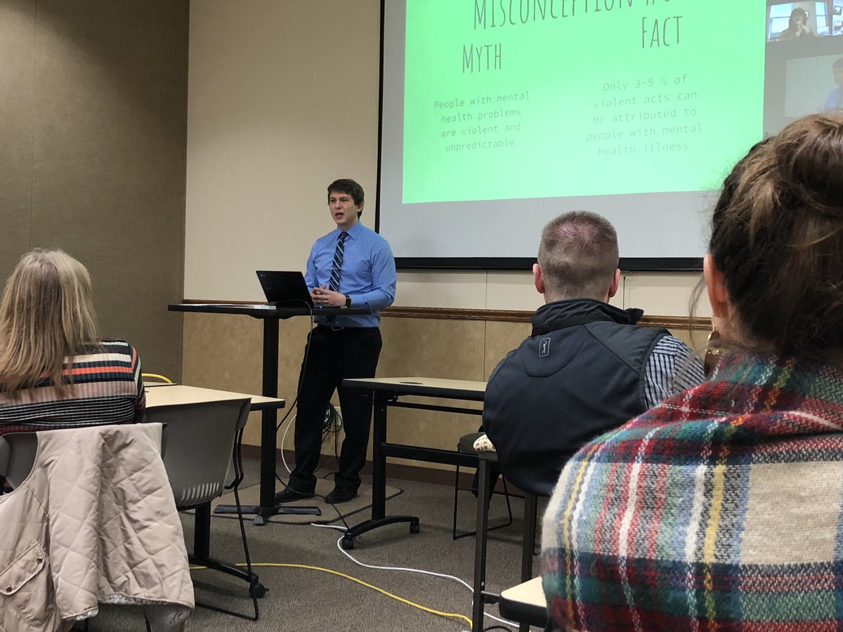 cgood2's tweet photo. I heard a great session from Conner Oberhauser. Thanks for sharing your story. ⁦@ets_speaker⁩ #EndTheStigma https://t.co/NtcyLmEacj
