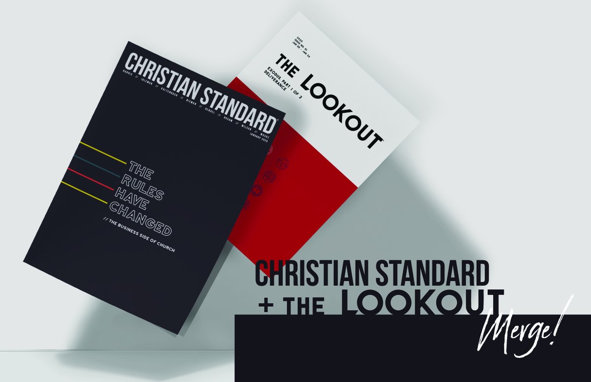 LookoutMagazine's tweet image. BREAKING NEWS: 
Beginning with the April 2020 issue, The Lookout magazine will be incorporated into Christian Standard. 
Read more information on the transition by using this link!
christianstandard.com/2020/01/christ…